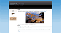 Desktop Screenshot of lobbycast.kyak106.com